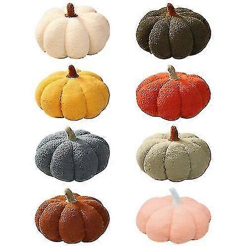 Pumpkin Plush Pillow, 30 cm, Vivid Shape, Soft and Breathable