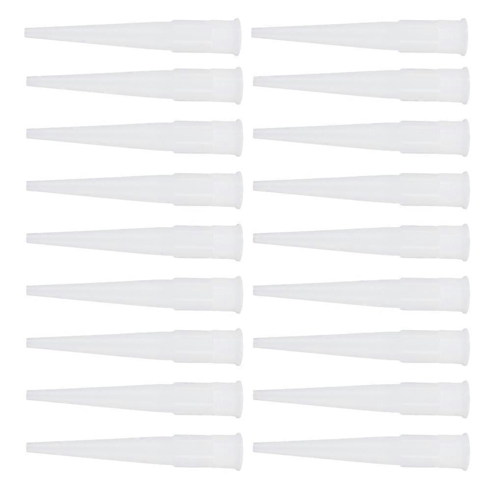 Sealant Silicone Nozzles Glass Glue Nozzle for Machine 30Pcs Nozzle Set