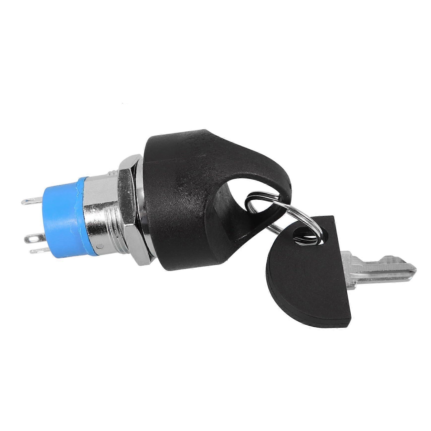 Ignition Switch for Electric Bicycles, Easy Install, Versatile, Safe and Practical for Electric Motorcycles and Bikes