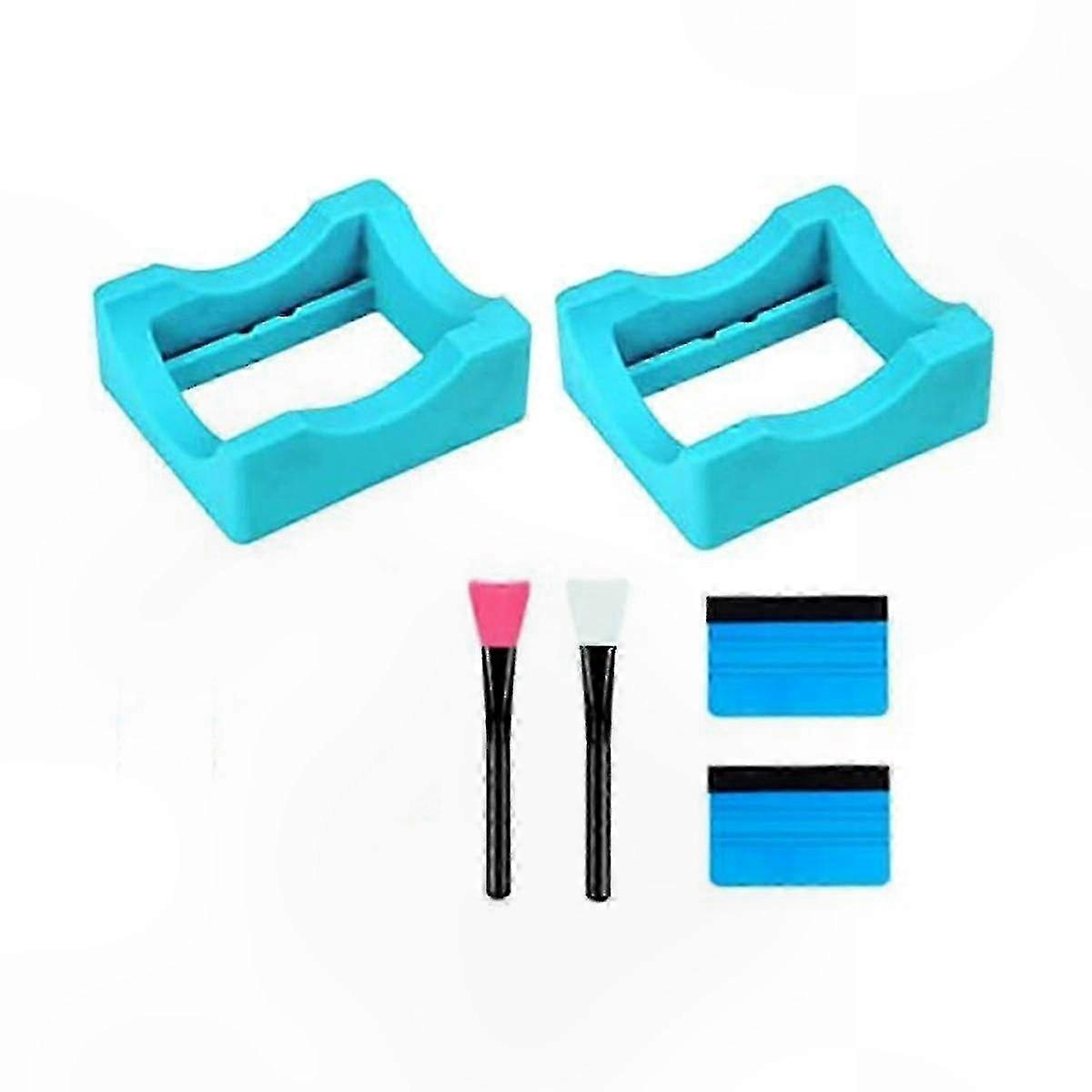 Silicone Cup Cradle 2-Pack with Built-in Slot for Crafting and Tumbler Decoration Projects