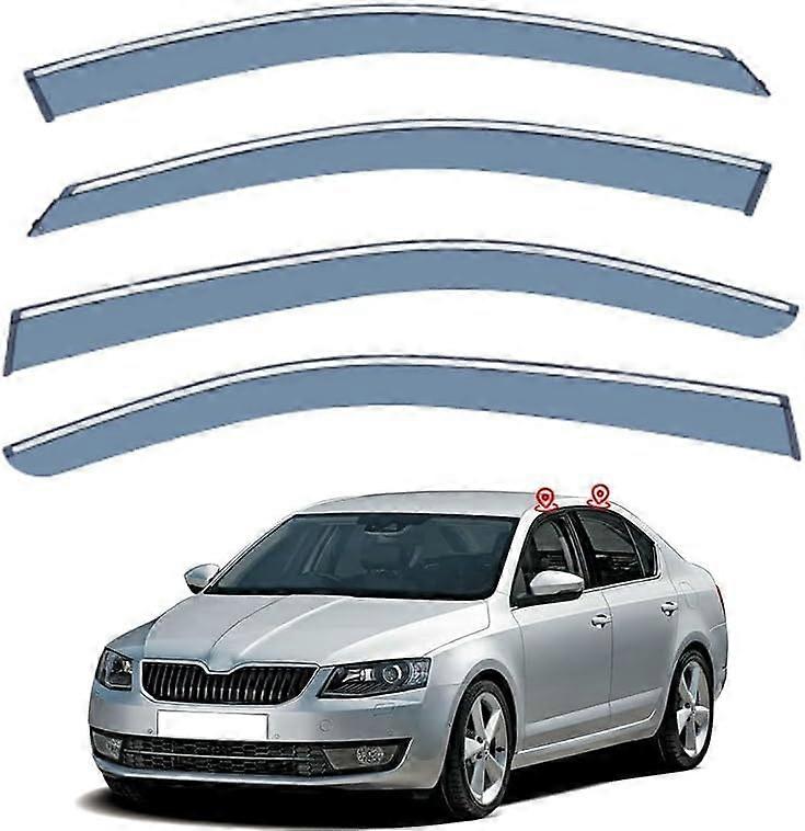 Auto Windabweiser Minerva Trim 5E 2015-2020 Car Window Rain Guard Front And Rear Durable Weather Shield Accessory