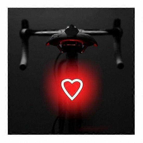 Rechargeable Bike Tail Light with Multiple Modes High Brightness Waterproof Safety Warning for Cycling