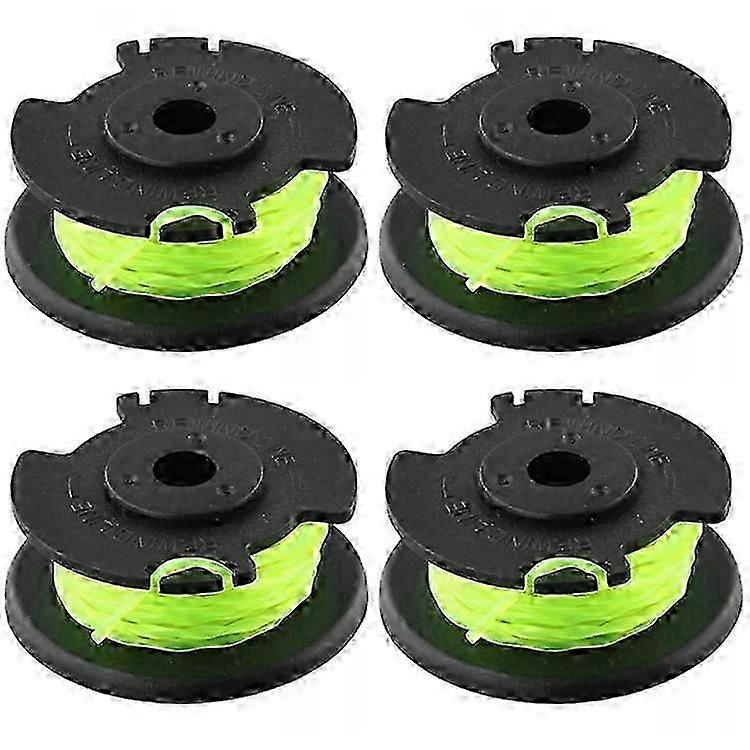 4Pcs Compatible For Ryobi RLT36B33 / RY36LT33A-0 36V Grass Trimmer Line Spools Lawn Mower Nylon Rope Spool, RAC143