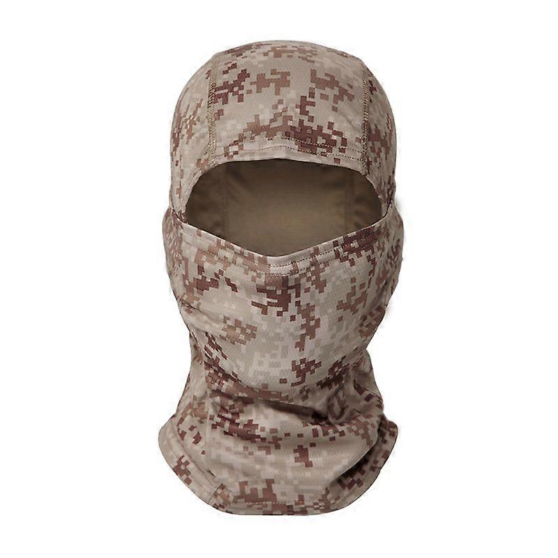 Taktische Tarnung Sturmhaube Hut Vollgesicht Maske Ski CP Radfahren Jagd Kopf Hals Abdeckung Helm Liner Cap Militär Männer Schal