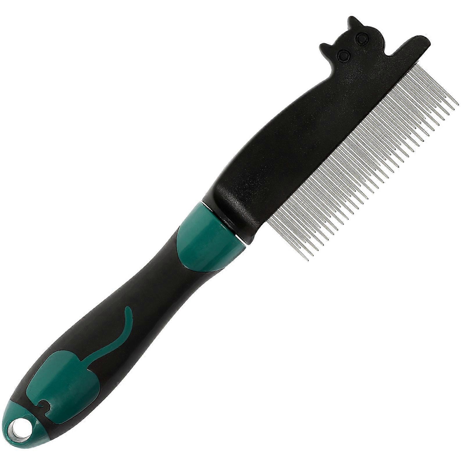 Pet Hair Comb 4Pcs Compact Grooming Accessory for Dog Portable Use with Ergonomic Design