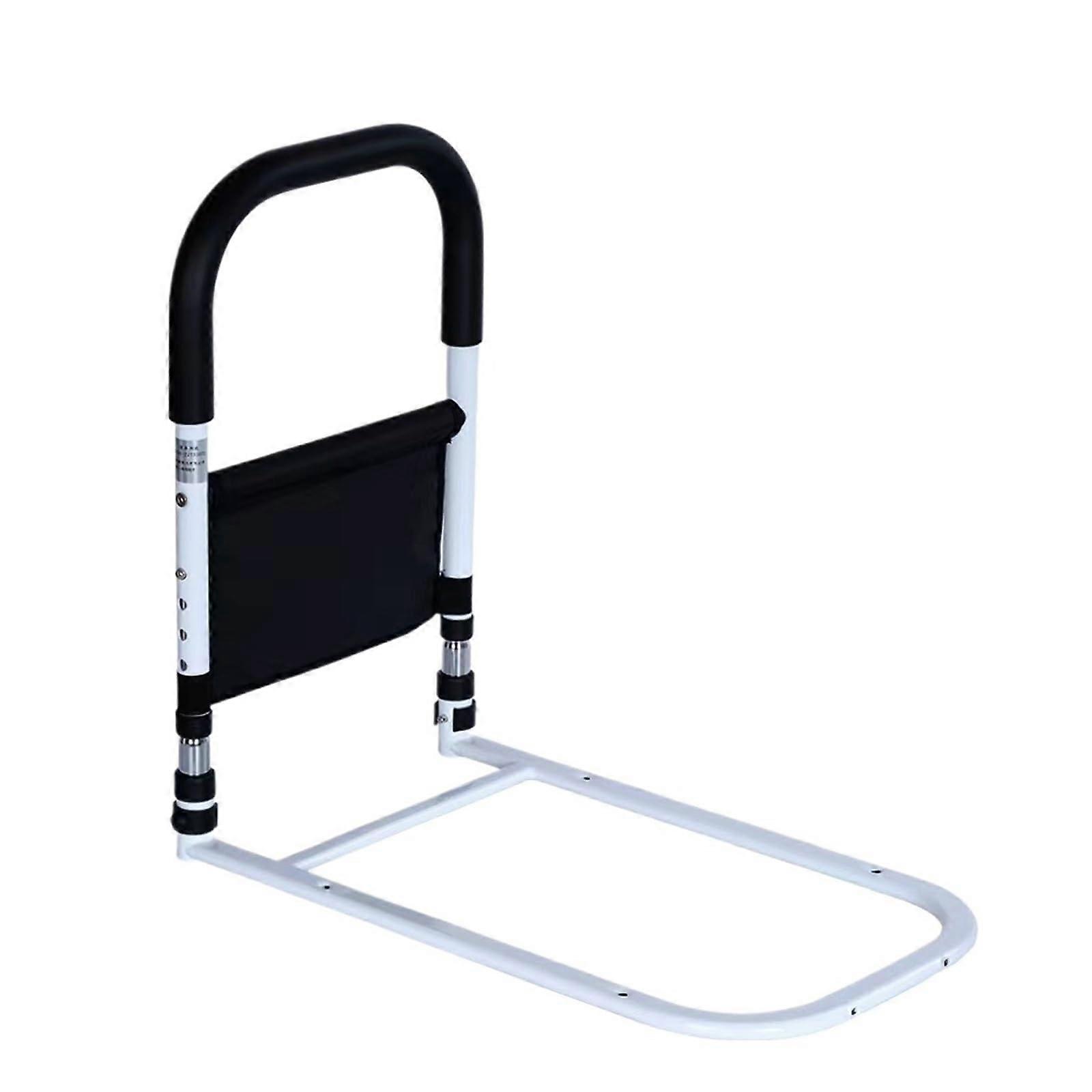 Standing Aid Bed Armrest with Storage Bag, Adjustable Height Safety Bed Railing for Elderly, Size 1