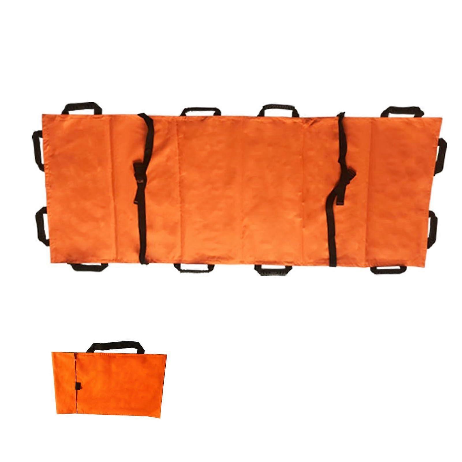 Foldable Carrier Soft Oxford Fabric with 12 Handles for Patient Rescue and Home Moving, Durable and Lightweight Design