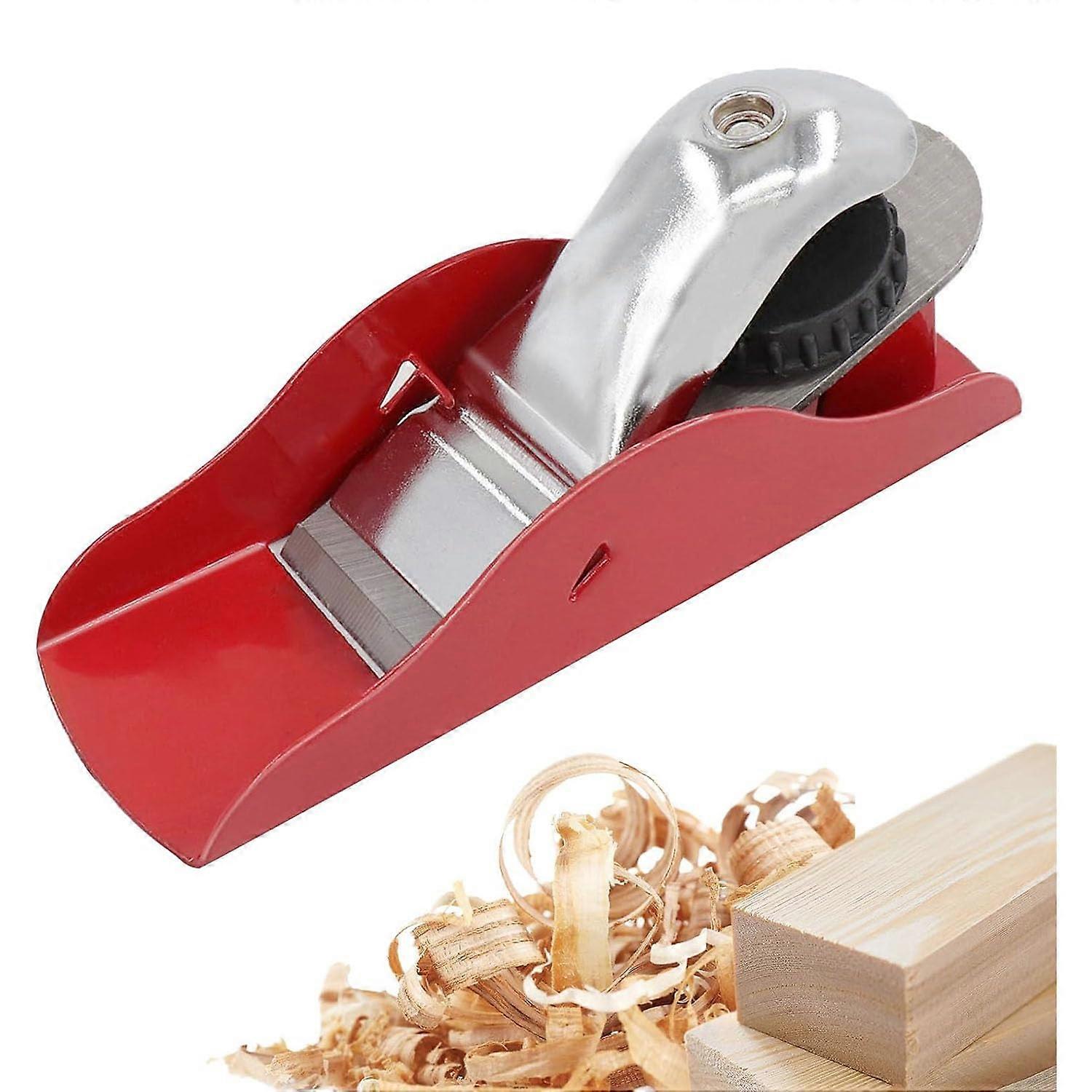 Mini Woodworking Hand Planer Adjustable, Mini Hand Planer For Trimming, Edge Rounding, DIY Wood Crafting