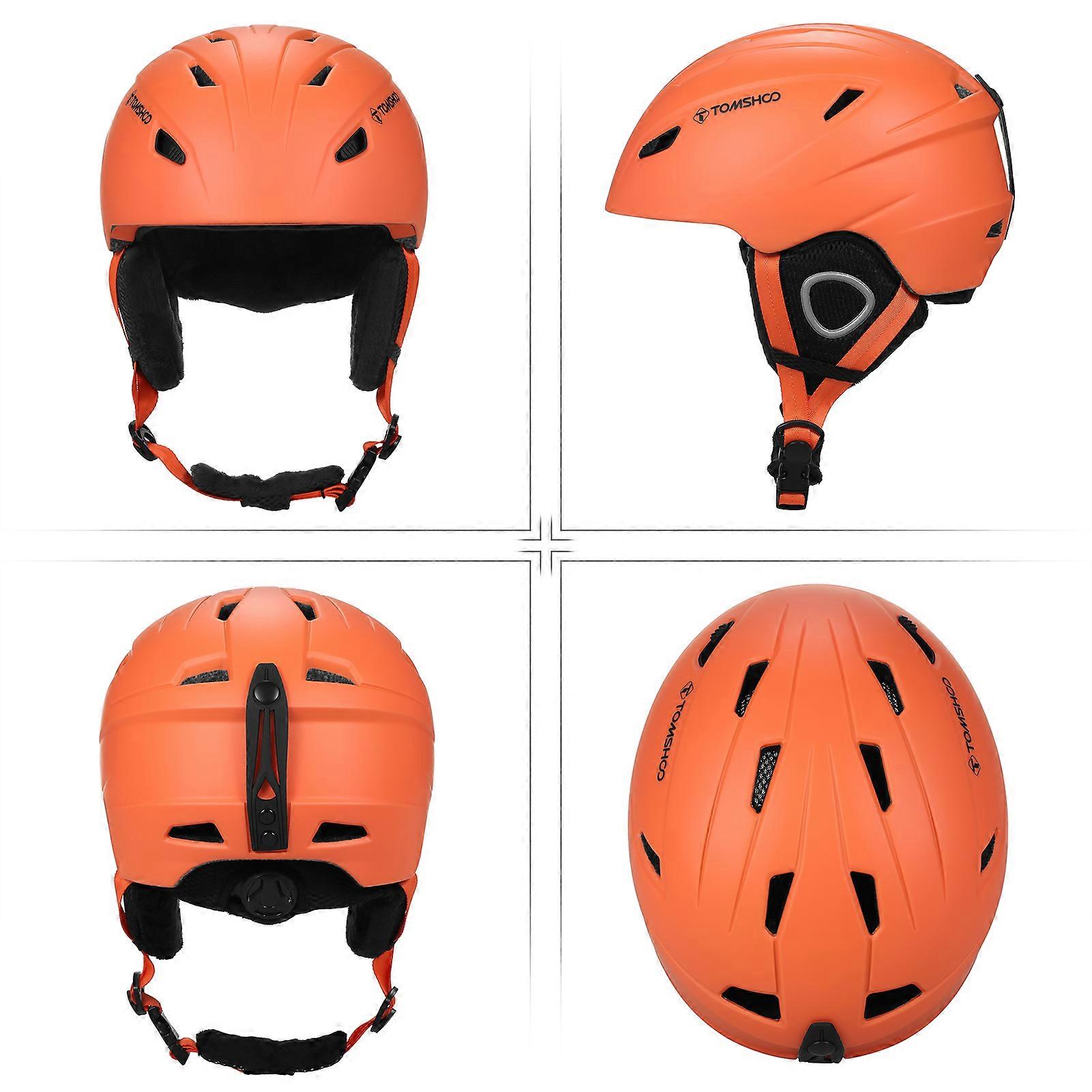 Ski Helmet Snowboard Helmet Outdoor Snow Sport Helmet with Removable Liner and Ear Pads