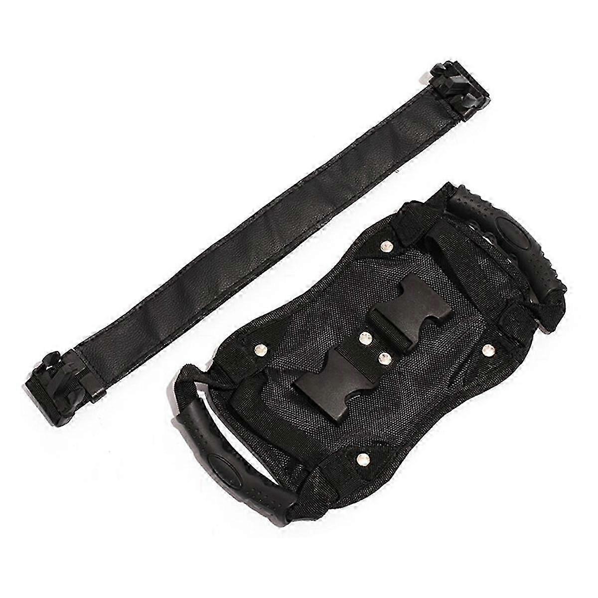 Motorcycle Scooters Safety Belt Back Seat Passenger Grip Grab Handle Non-Slip Strap Universal Motorcycle Seat Strap