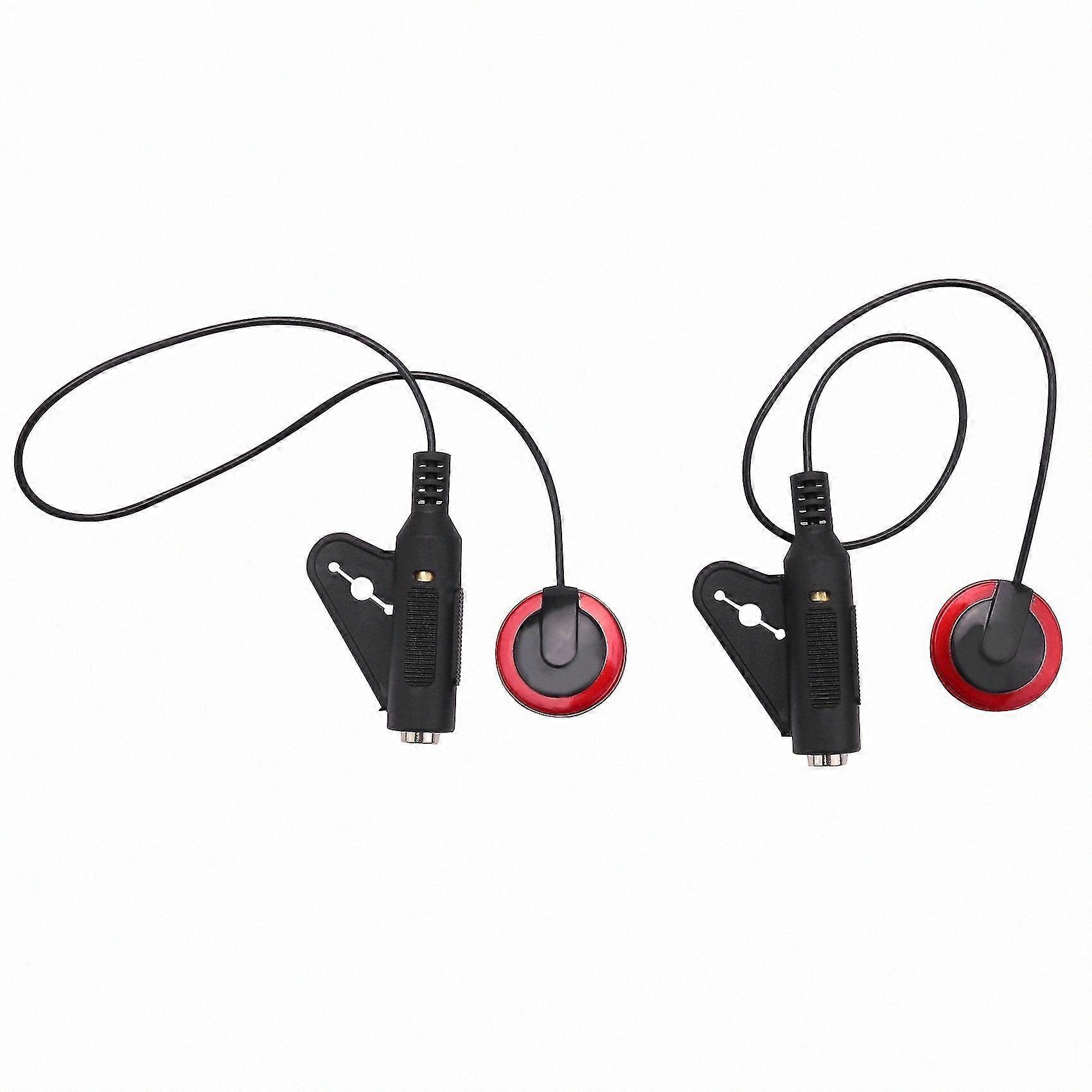 2er-Pack Piezo-Kontaktmikrofone für akustische Instrumente