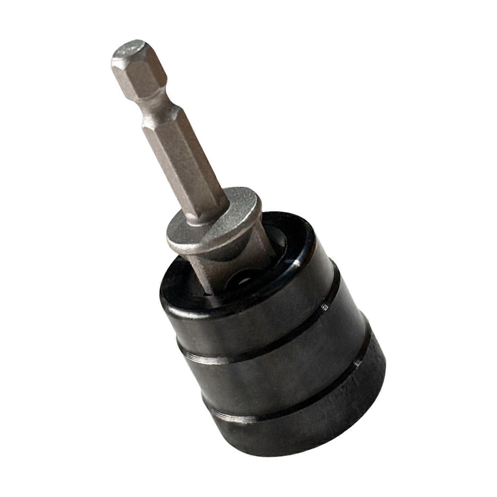 Jack Socket Adapter Alloy For Hand Drill High-Strength Rust-Proof Effort-Saving Tool For Travel RV Camping