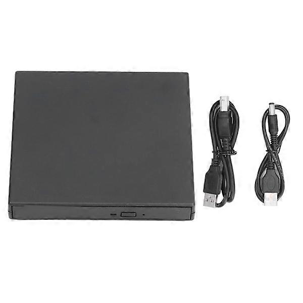 External CD DVD Drive USB Port Slim Portable Optical Drive for Laptop Notebook CD Burner for Win for OS for Linux