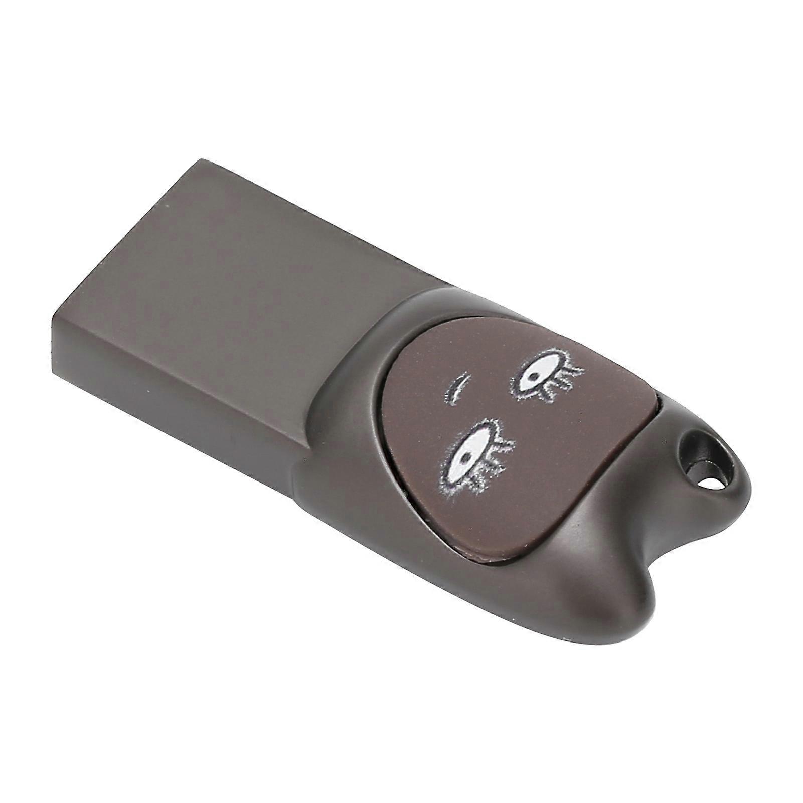 32GB Grey Metal USB 2.0 Flash Drive with Android Adapter