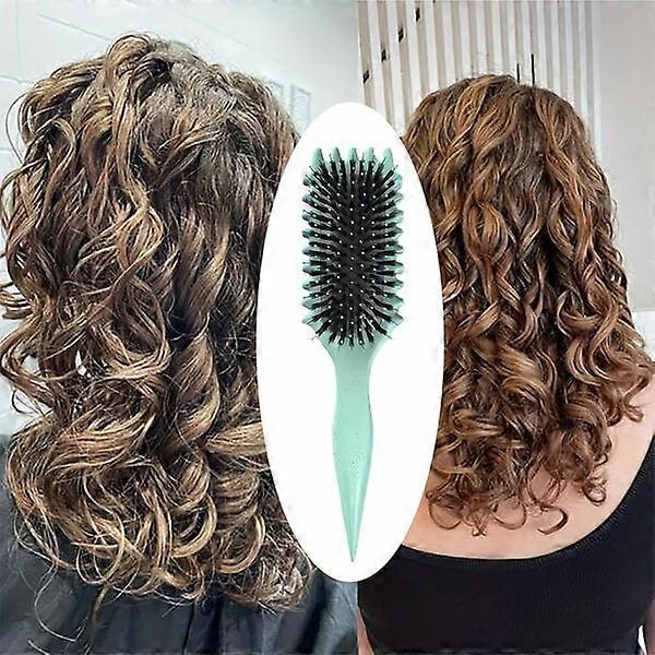Curling comb, made of ABS plastic, effectively shapes hair without damage