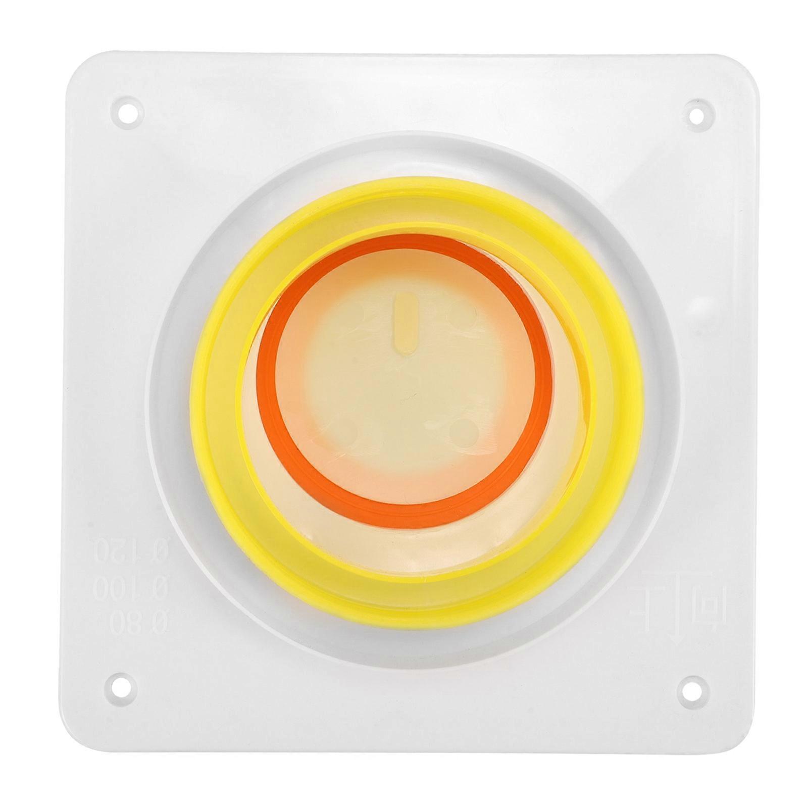 Plastic Check Valve for Range Hood Kitchen Use Easy to Install Practical .5 inches