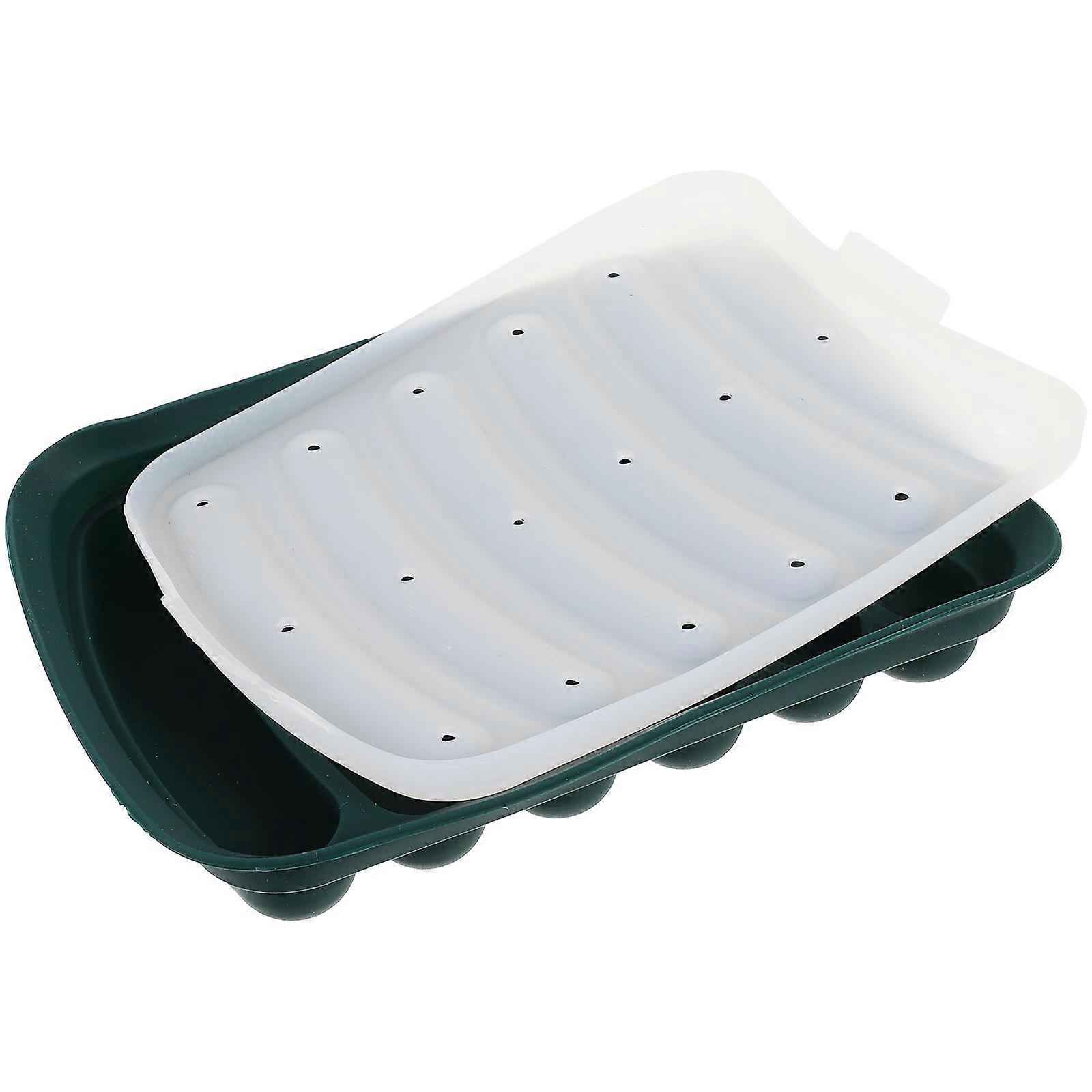 Sausage Making Mold For Kitchen Tools And Family Use 7.1×5.5×1.2in Rectangular Design 1Pcs