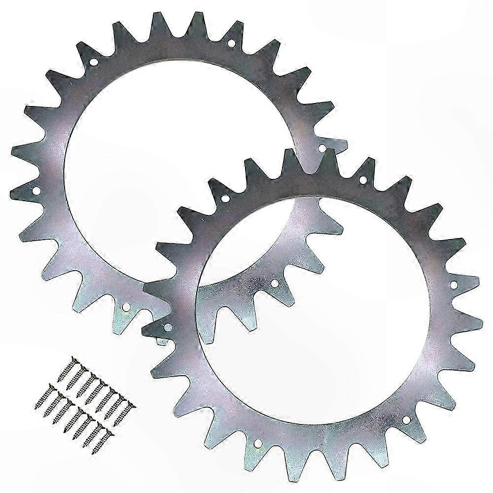 2Pcs Anti-Slip Spikes and 14Pcs Accessories for Robotic Lawn Mower Compatibility with Parkside Models PMRA 20-Li B2 and PMORDA 20-Li B2