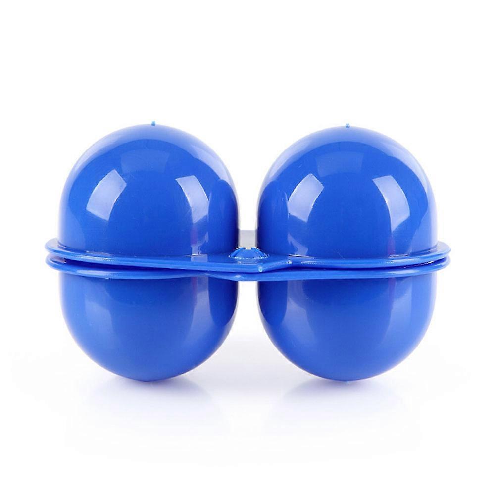 Portable Folding Egg Storage Box for Holding Eggs with 2 Grids 2Pcs
