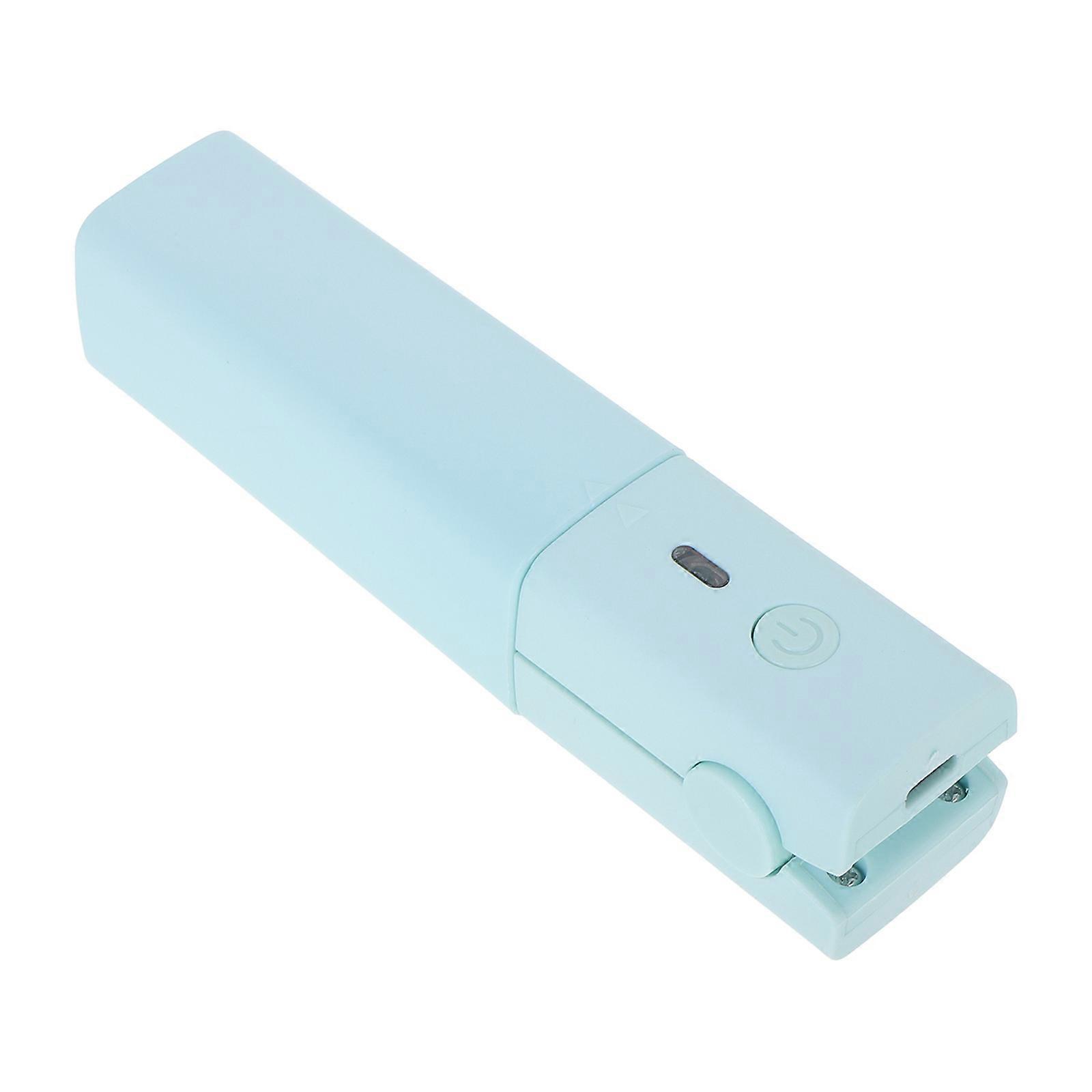 Light Green Hair Styling Tool with Constant Temperature and Dual Functionality for Travel Use Portable Mini Curler 0.8 Inch