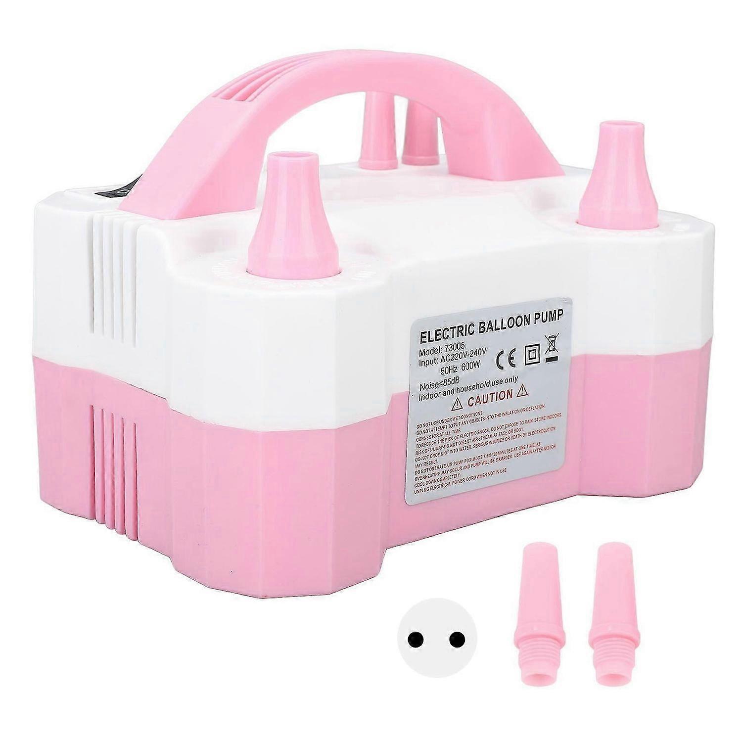 2025 Latest Model Electric Balloon Pump Portable Automatic Dual Nozzle