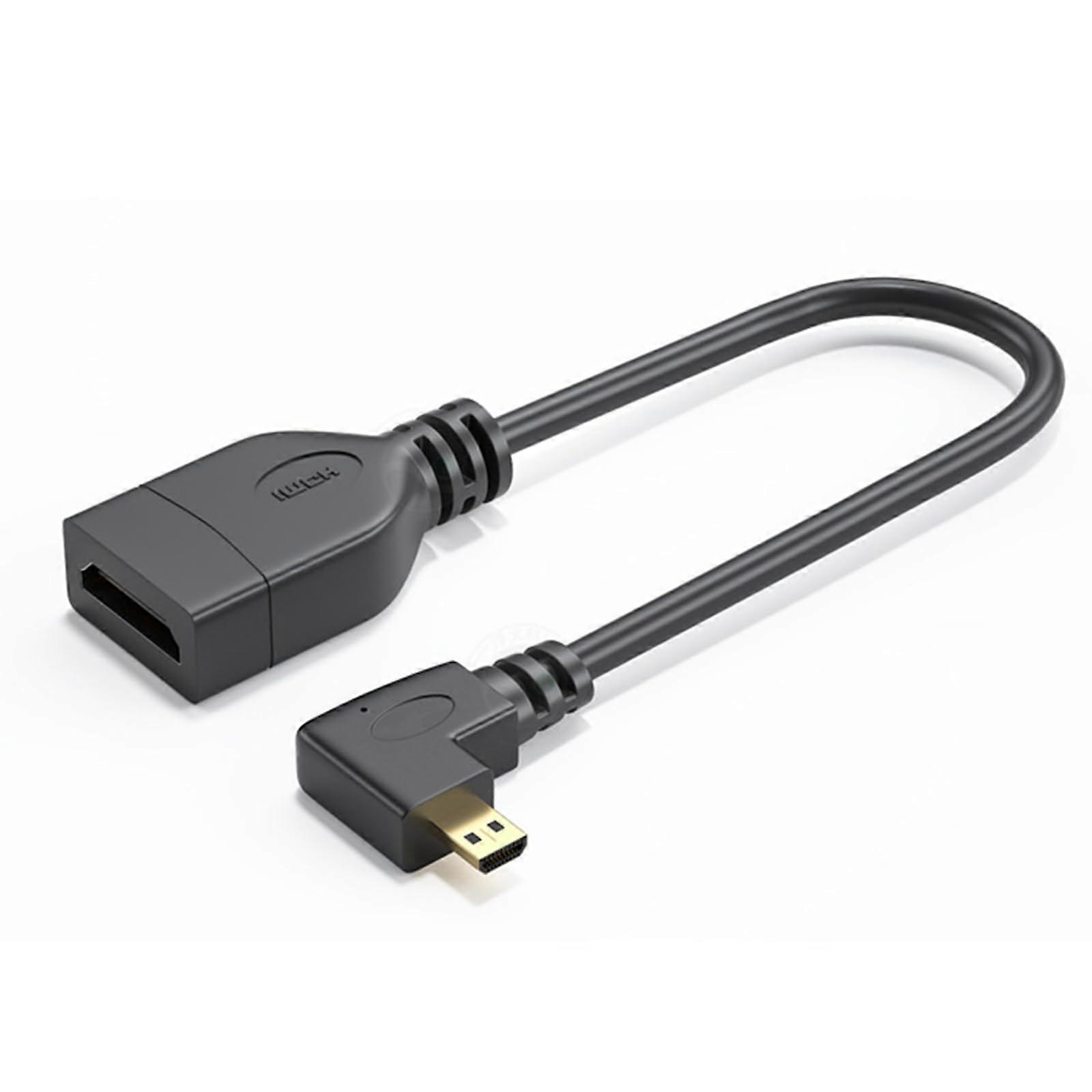4K60Hz Extension Video Cable For Computers And Televisions, 3840x2160P, AudioVideo Sync, PVC Left Type Model