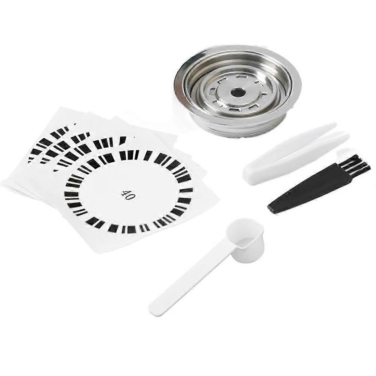 Reusable Capsule Adapter for Nespresso Vertuo Next Pop Machine Compatible for Nespresso Coffee Capsule Pods 40ml