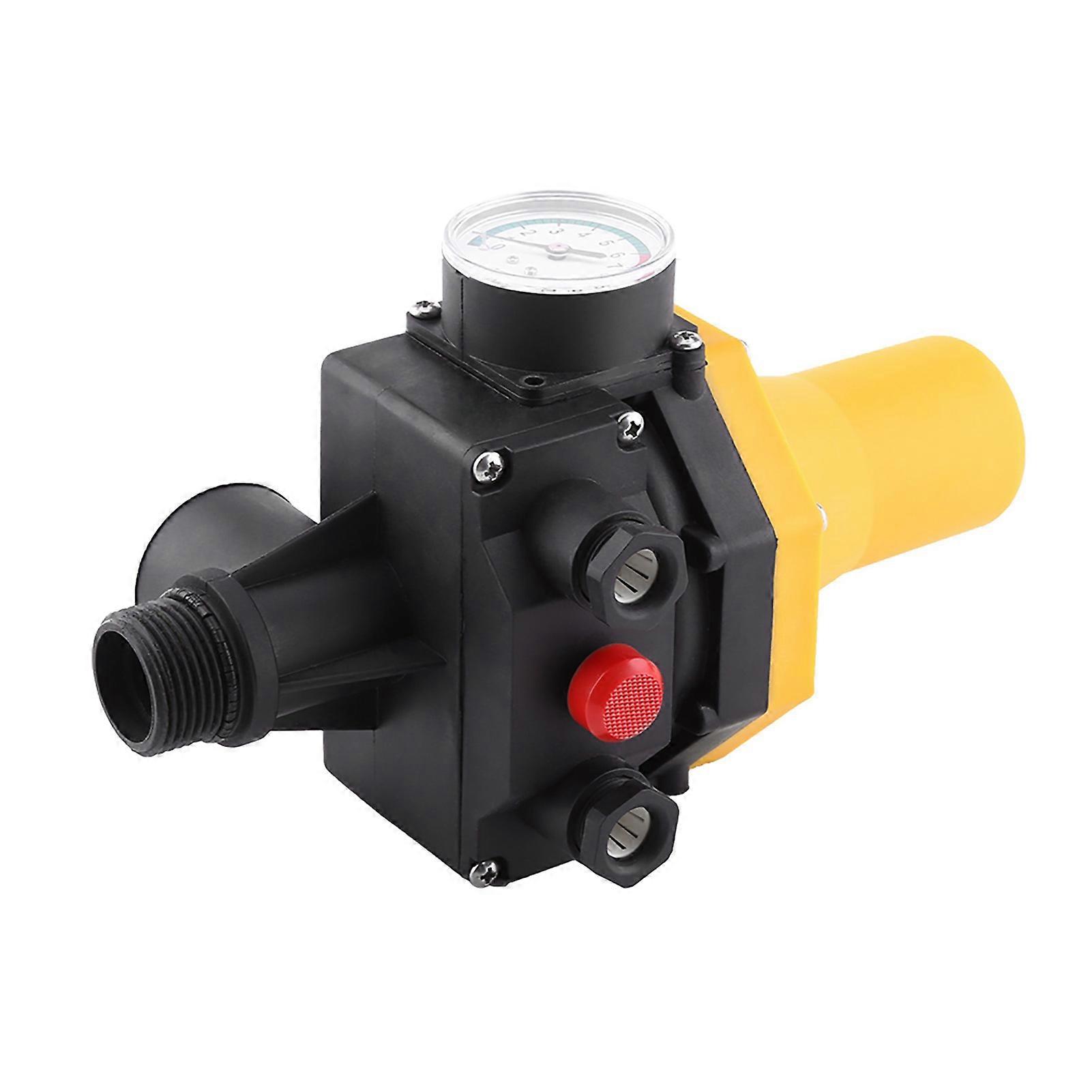 Automatic Water Pump Controller with Pressure Gauge 1inch, 24x13.5x12.5cm