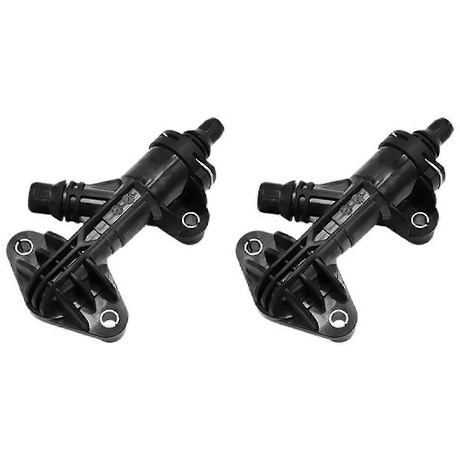 2pcs Car Engine Coolant Thermostat Thermostat Cooling Water Outlet 17217599546 for 5 Series 7 Series
