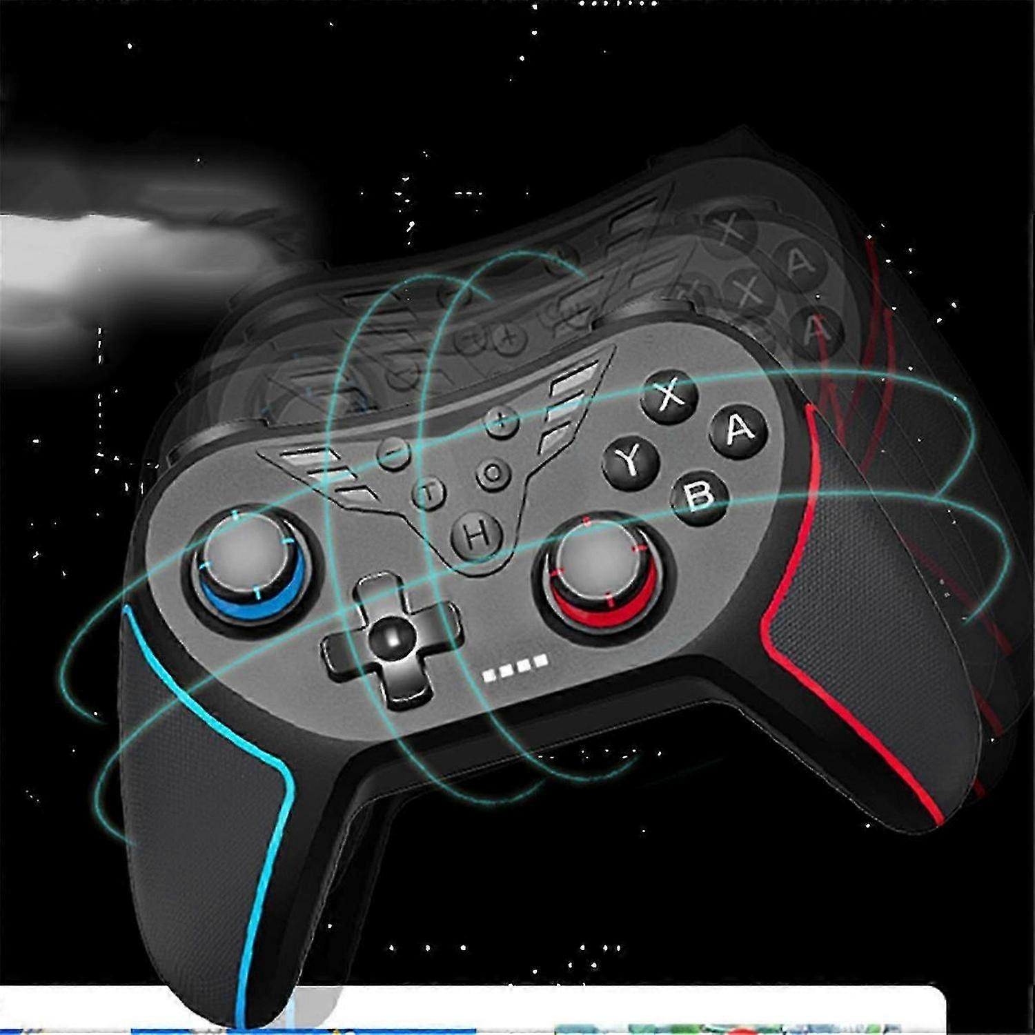 For Switch Wireless Bluetooth Gamepad Hall Rocker Macro Programming Somatic Computer Game T43 Joystick