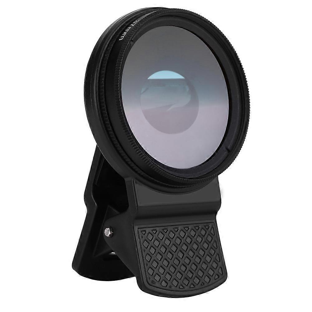 Professional Phone Single-lens Reflex SLR Camera Lens Gradient Filter with Phone Clip (Green)