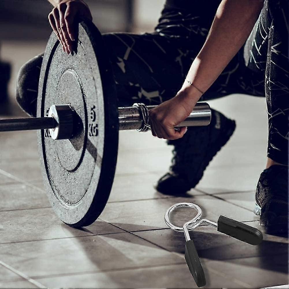 2-pack dumbbell locking clips for weightlifting exercises in the gym 2025