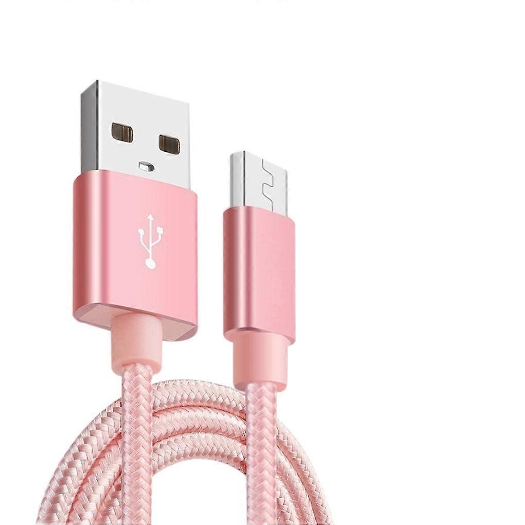 2 Meters Nylon Braided Data Cable Replacement for Android Data Line Charging Data Transmission Cord