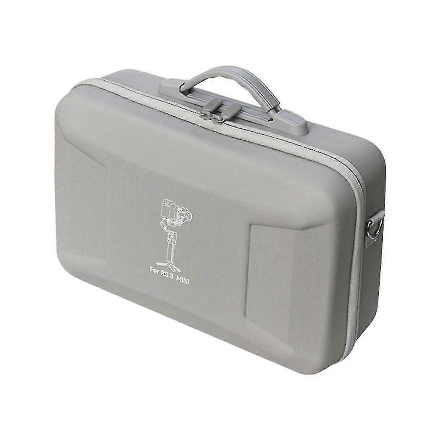 For DJI RS 3 Mini Carrying Case PU Splash-Proof Shoulder Bag for Gimbal Stabilizer Lightweight Durab