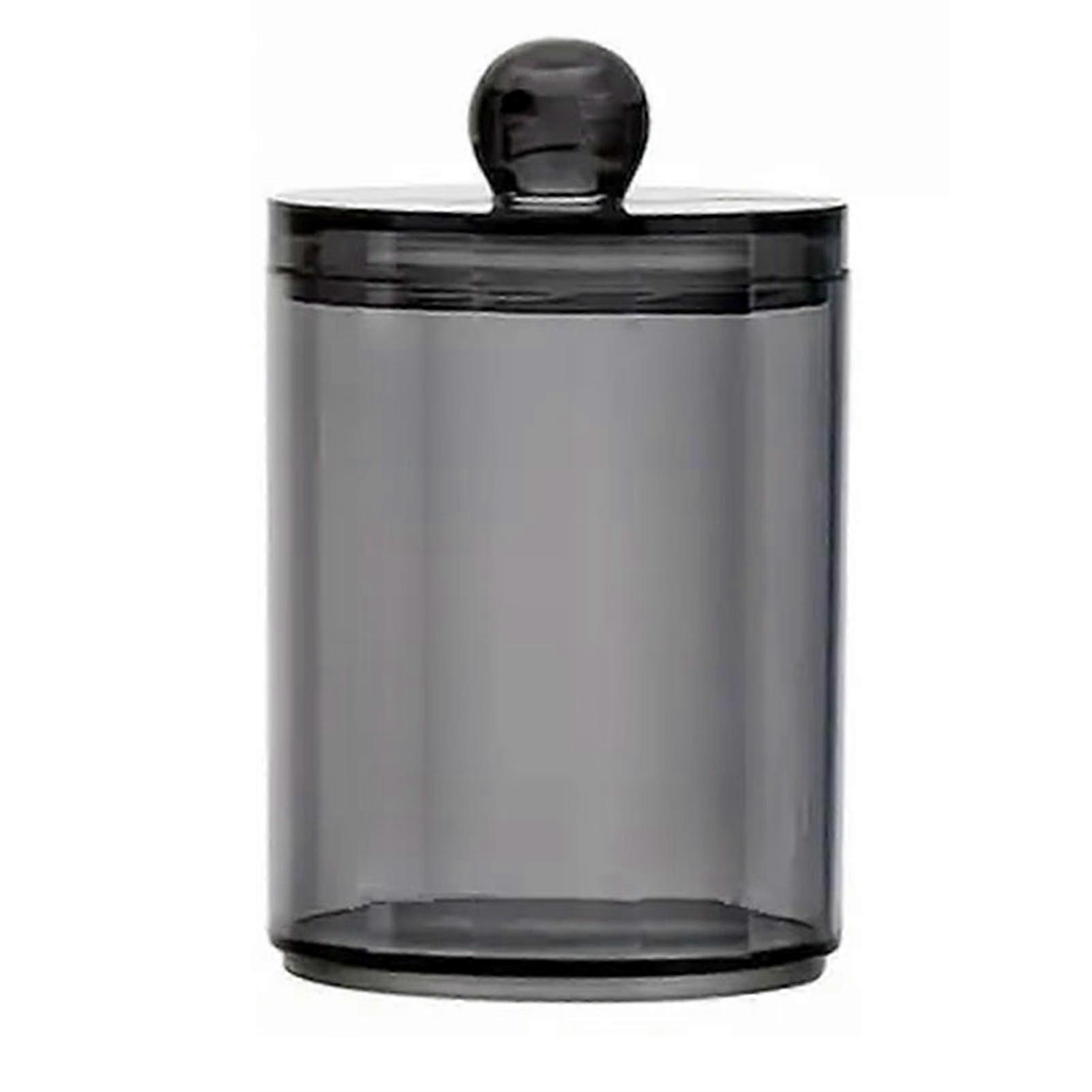 Cotton Swab Storage Box, 1Pcs Dustproof Square Thickened Large Capacity Lightweight Space-saving Home Dorm Organizer for Cotton Swabs Dental Floss