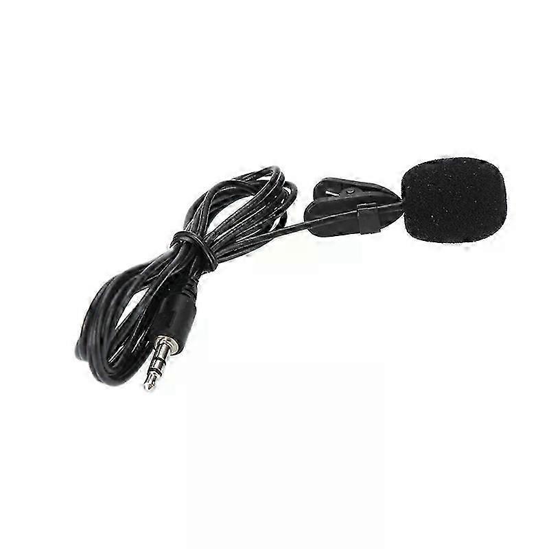Mini Microphone Condenser Clip-on Lapel Lavalier Mic Wired for Phone For Phone Portable Mini Stereo HiFi Sound Quality