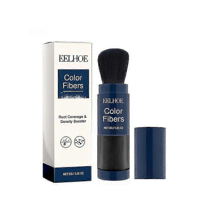 6 COLOR Supersize Color Fibers with Refill Set, Colored Hair Thickener, for Root Touchup