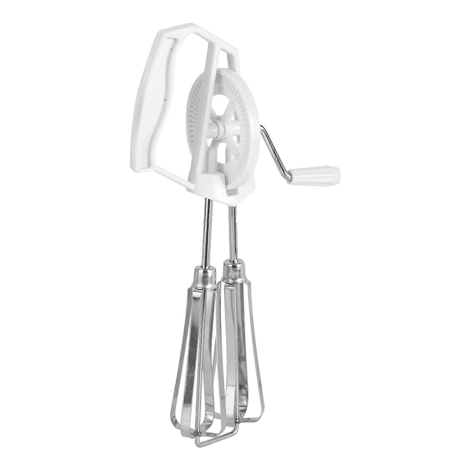 Stainless Steel Handheld Manual Egg Blender Mixer Beater Home Kitchen Cooking Tool