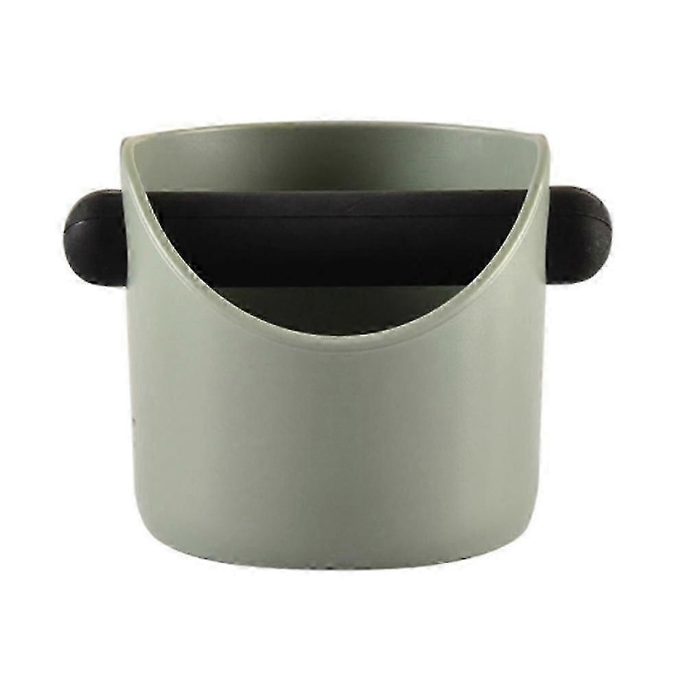 Coffee Knock Box Anti Slip Shock-Absorbent Cafe Box Espresso Grind Dump Bin Waste Bin with Detachab-B16