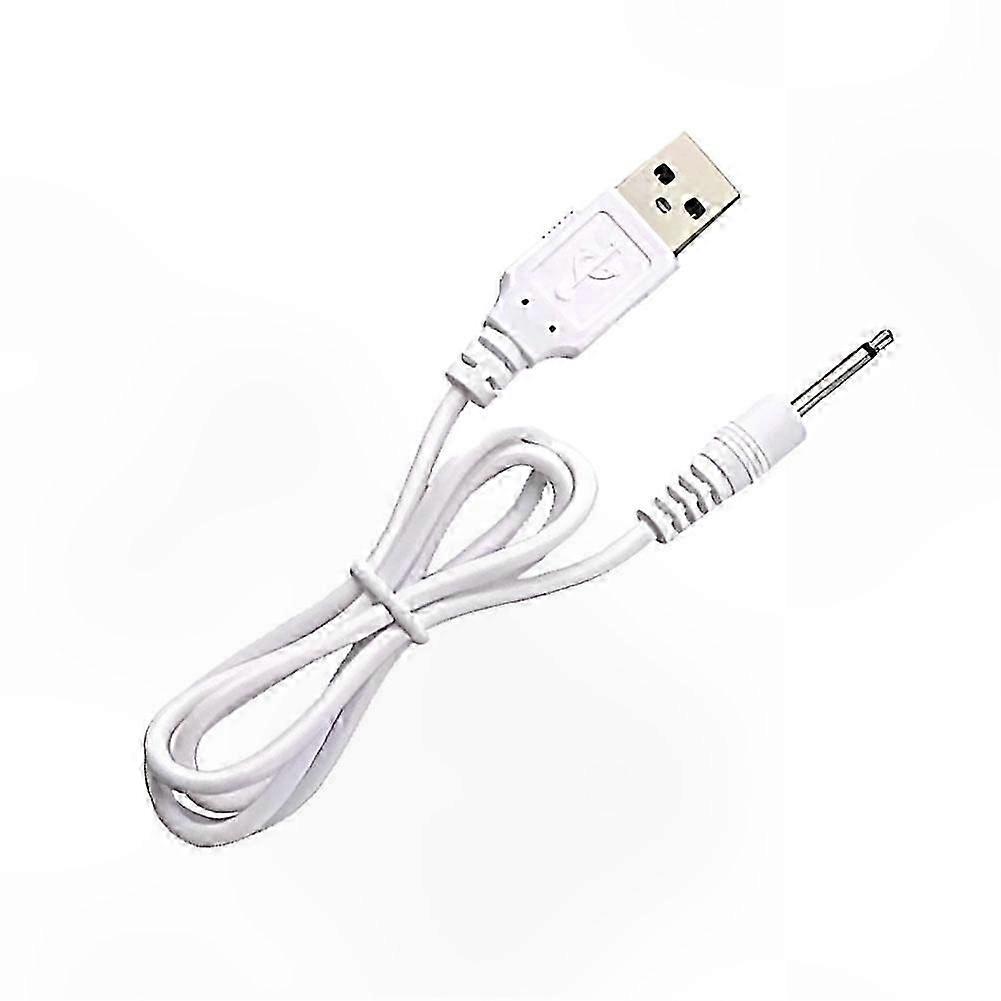 2-Pack USB Charging Cable for DC Devices | 2.5mm Power Cord Replacement