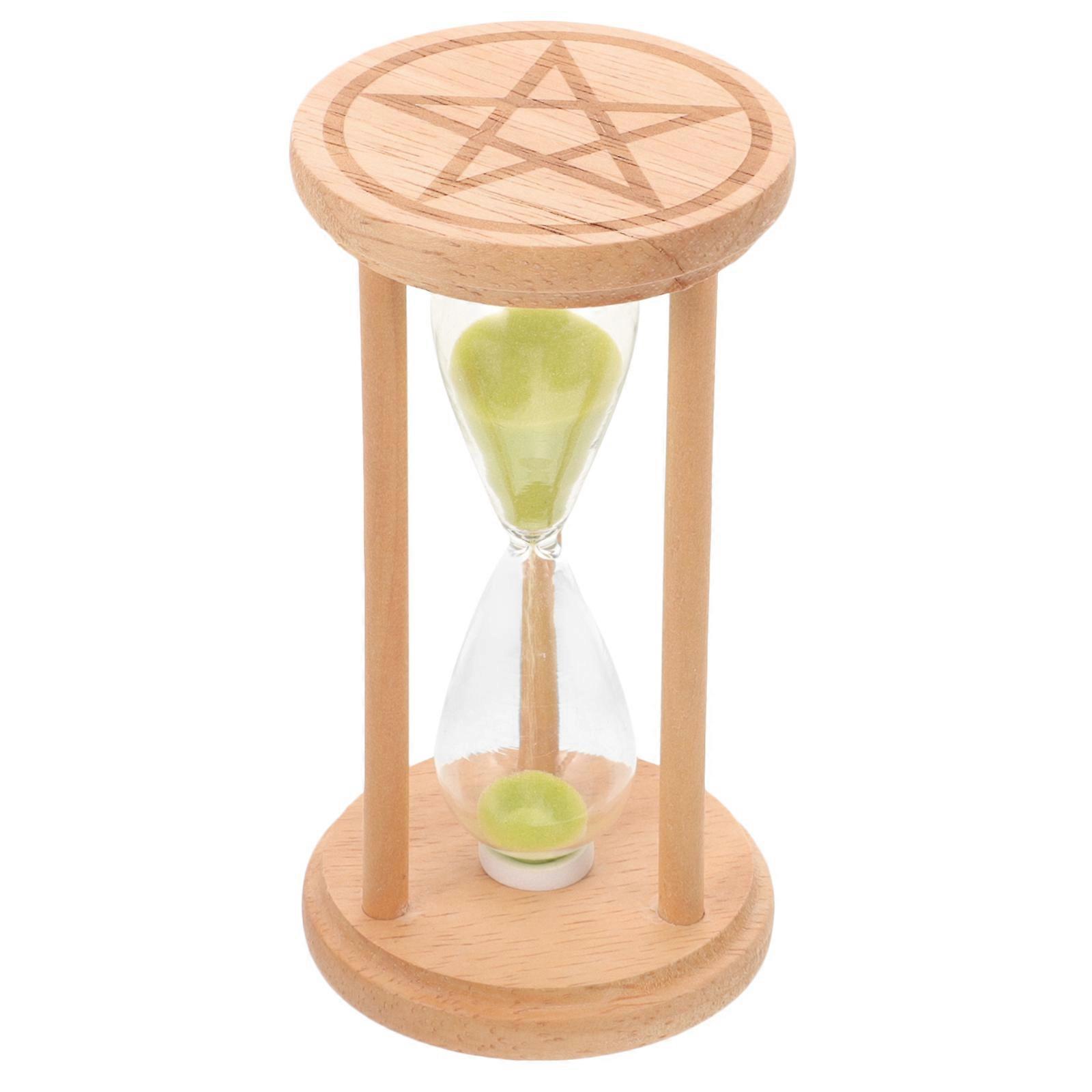 Timer for Desk Wooden Hourglass for Home 5Pcs Five Minutes Sand Timer