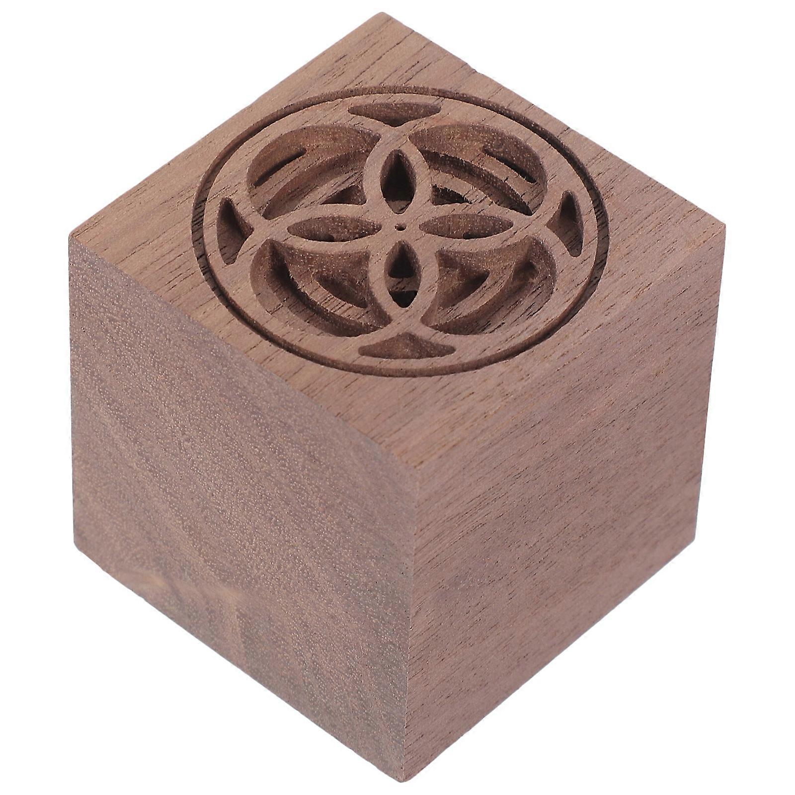 Wooden Diffuser Aromatherapy Cube for Decoration 2Pcs Essential Oil