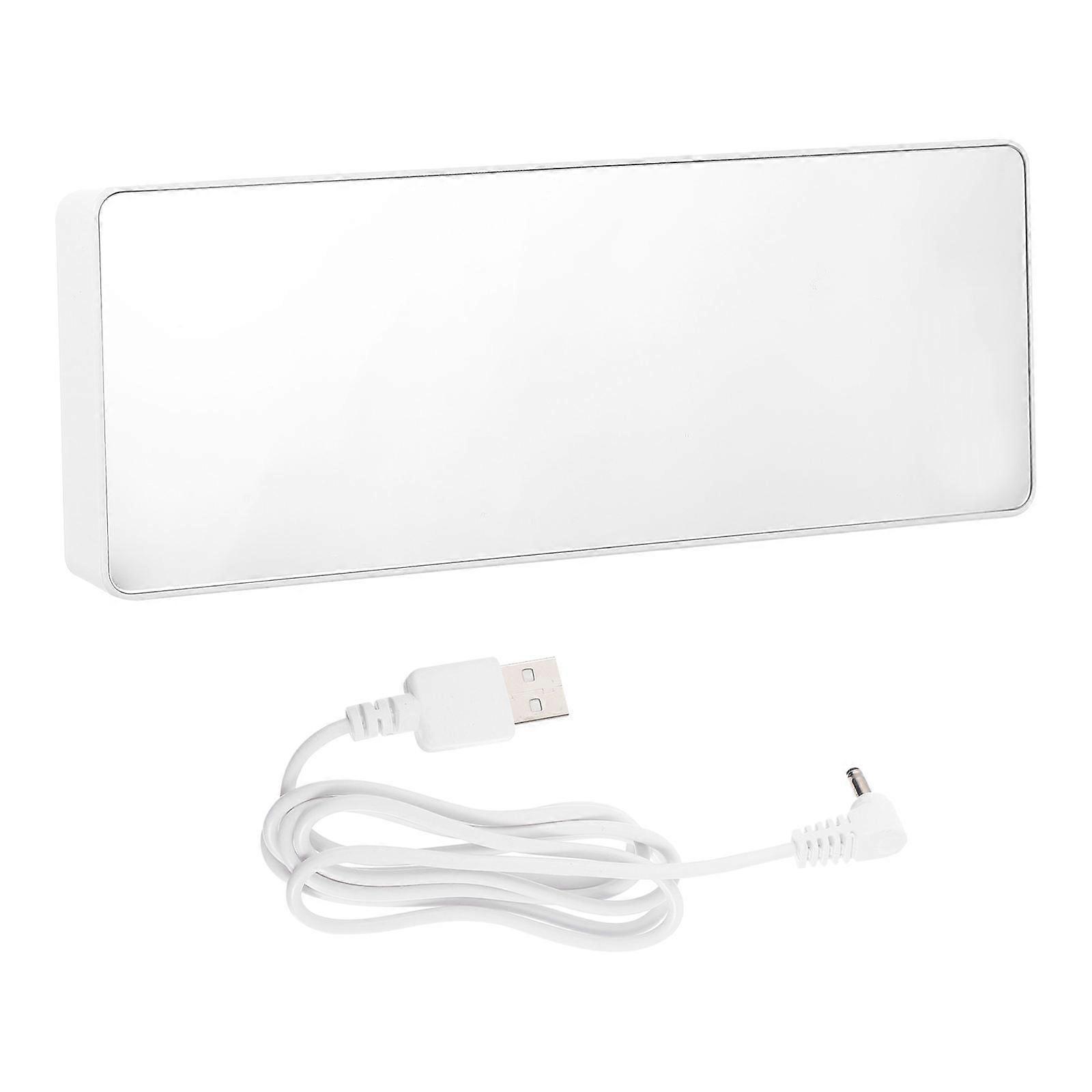 Multi-Function LED Clock Household Mirror Clock for Home Use 1Set