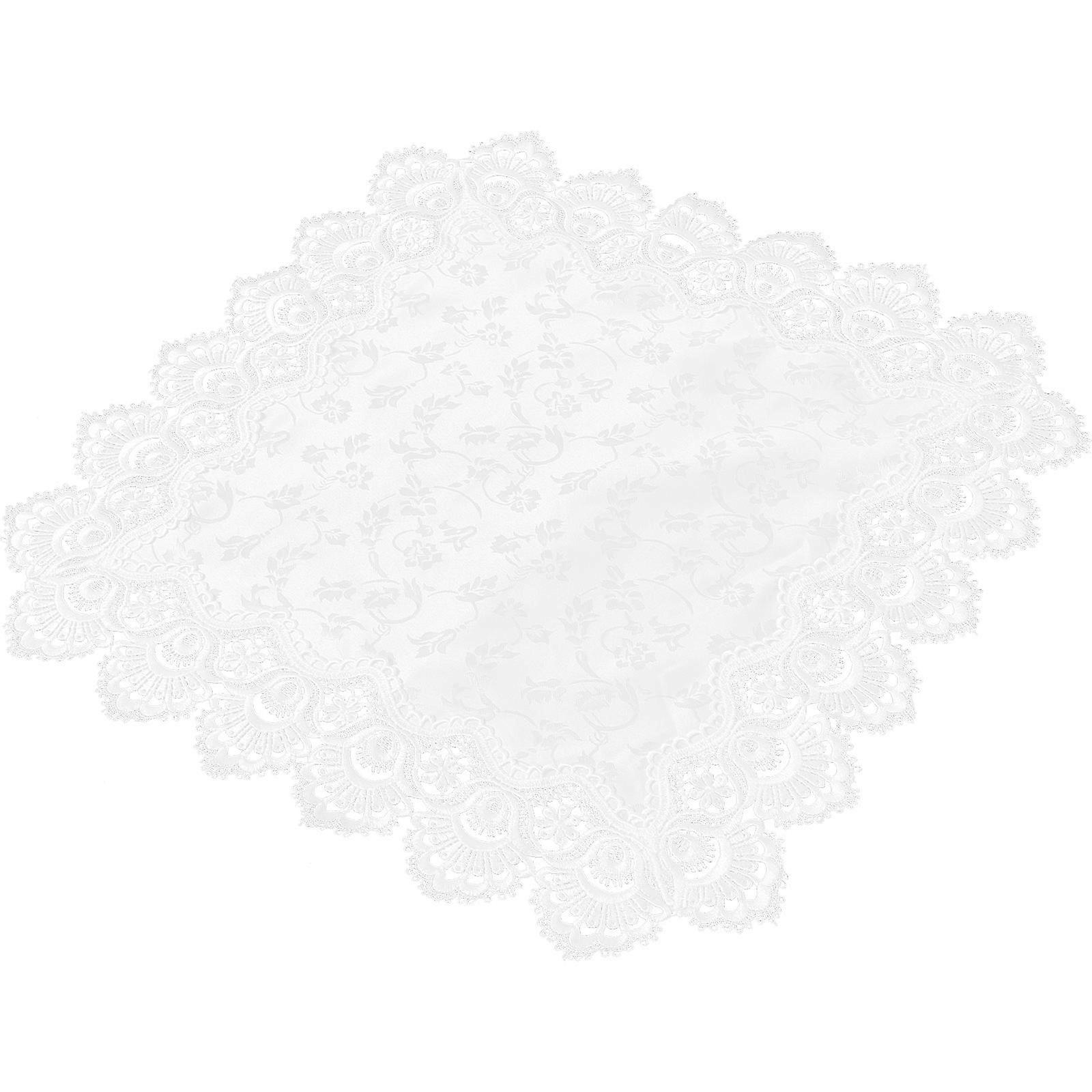 Kitchen Microwave Lace Cover for Decoration Bread Machine Protector