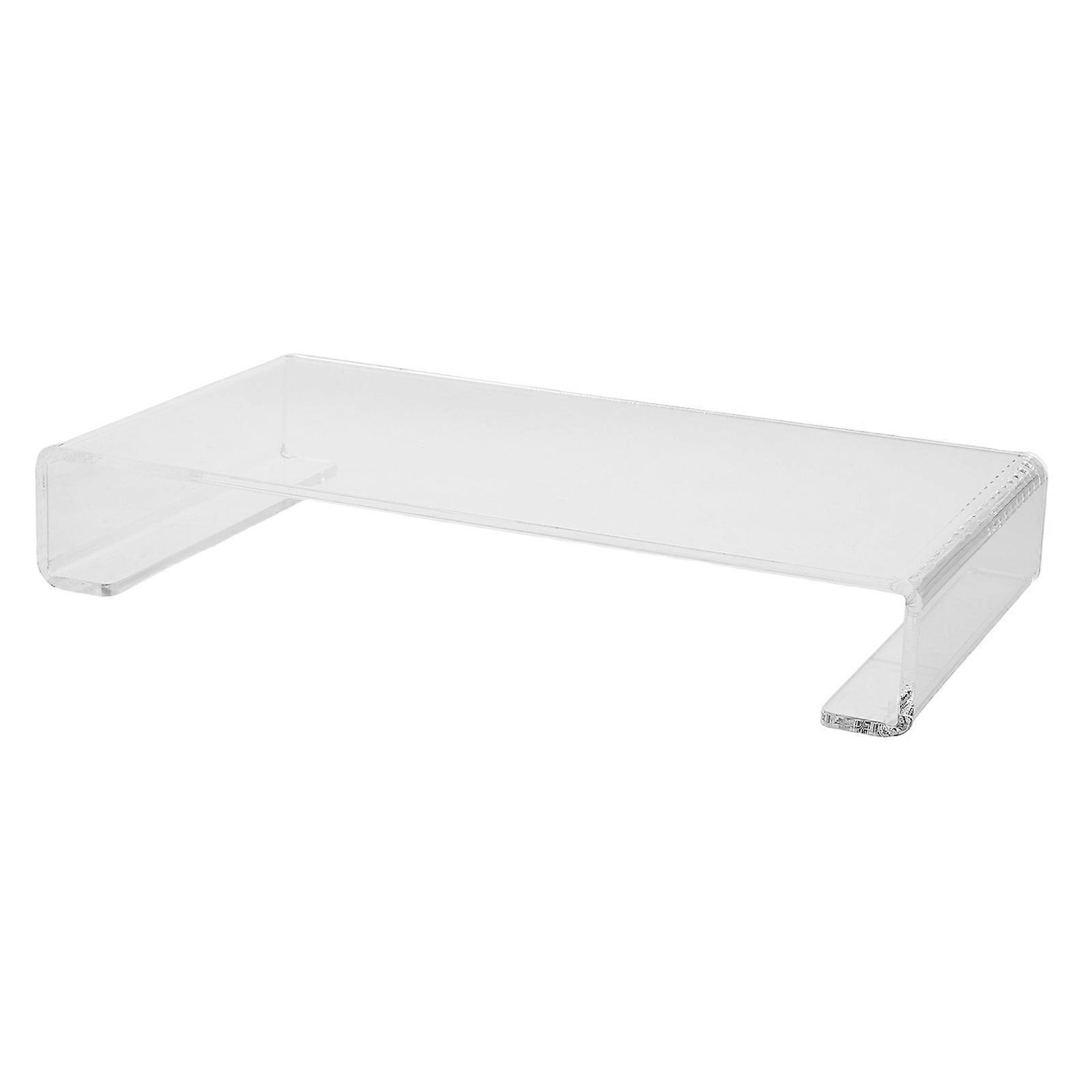 Perfume Acrylic Rack Organizer for Bathroom 3Pcs Clear Multifunctional Tray