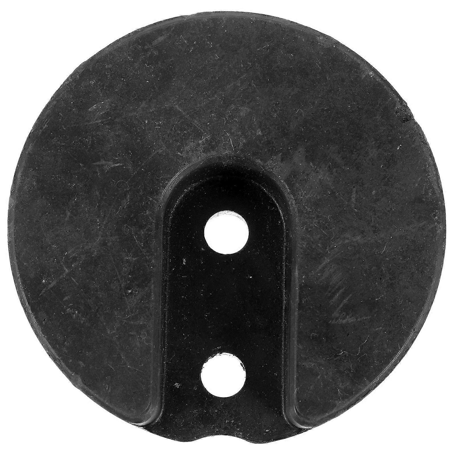 Lamp Base Weight For Table Lamp 4Pcs Round Plastic Weight Stabilizing Base For Desktop Lighting In Black