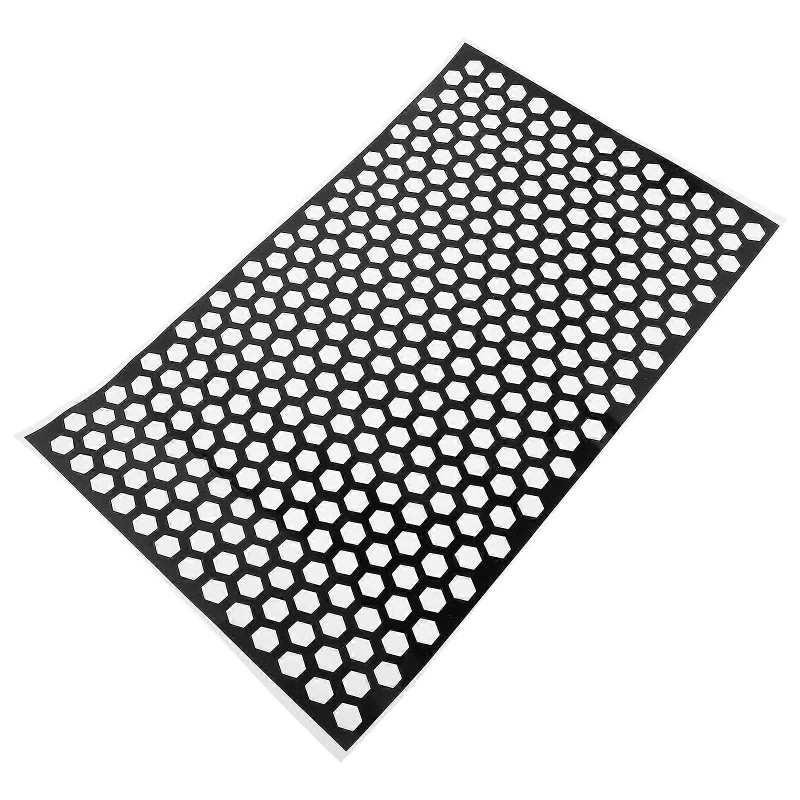 Honeycomb Pattern Car Rear Tail Light Stickers Self Adhesive Tints