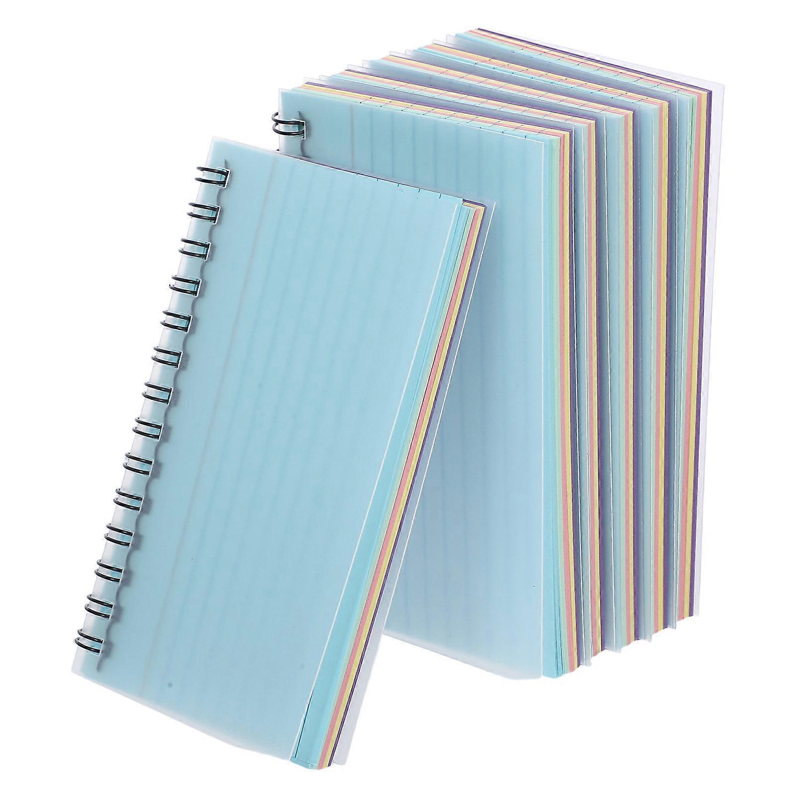 Colorful Pocket Spiral Notepad 6Pcs for Students and Teachers Made of Multi Colored Paper Ideal for Writing