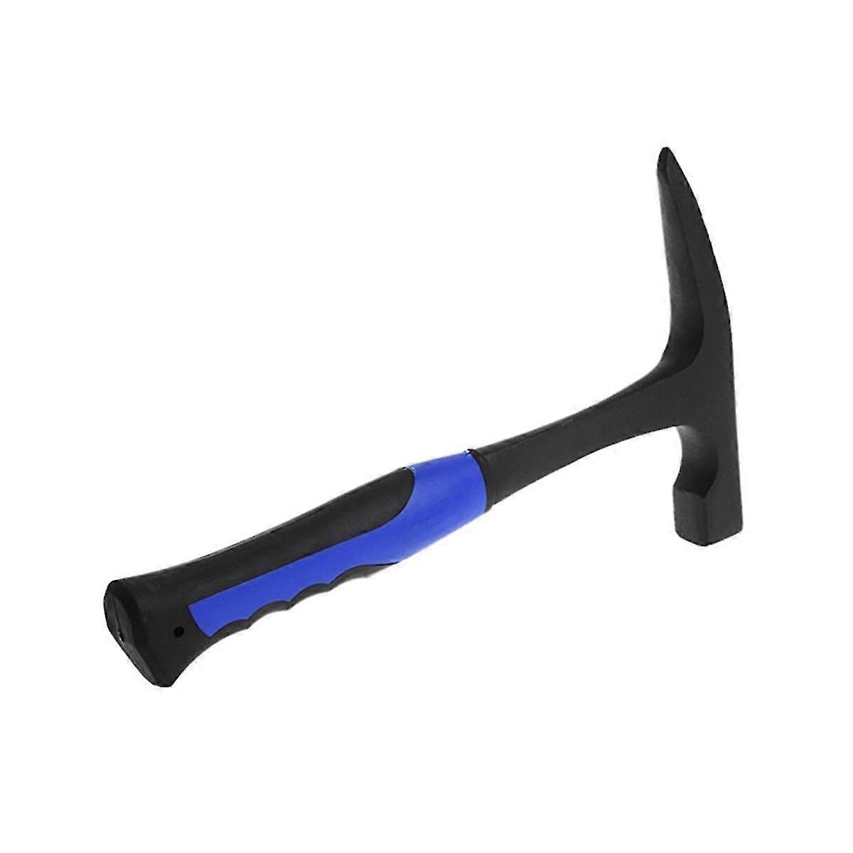 Multifunctional Pointed 30oz Shock Absorbing Grip Geological Exploration Hammer Size : 28.5x17cm