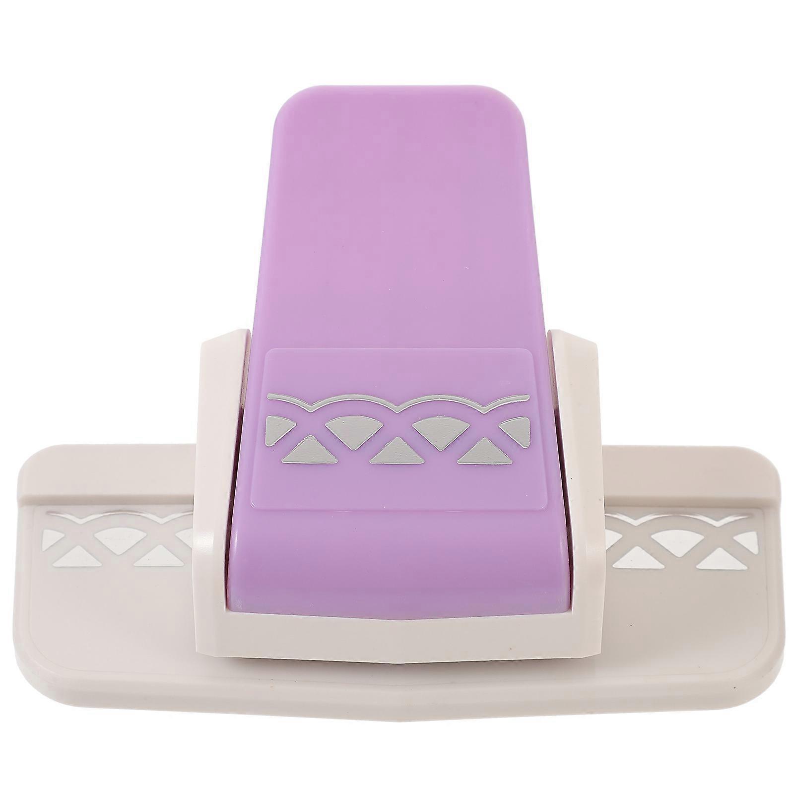 Paper Crafting Tools Paper Puncher For DIY Projects Suitable For Kids Portable Design Multi Color 1Pack